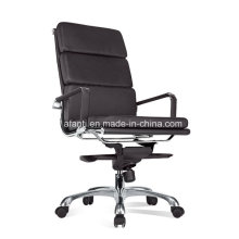 Chaise de directeur exécutif en bureautique ergonomique en cuir métallique (RFT-A04)